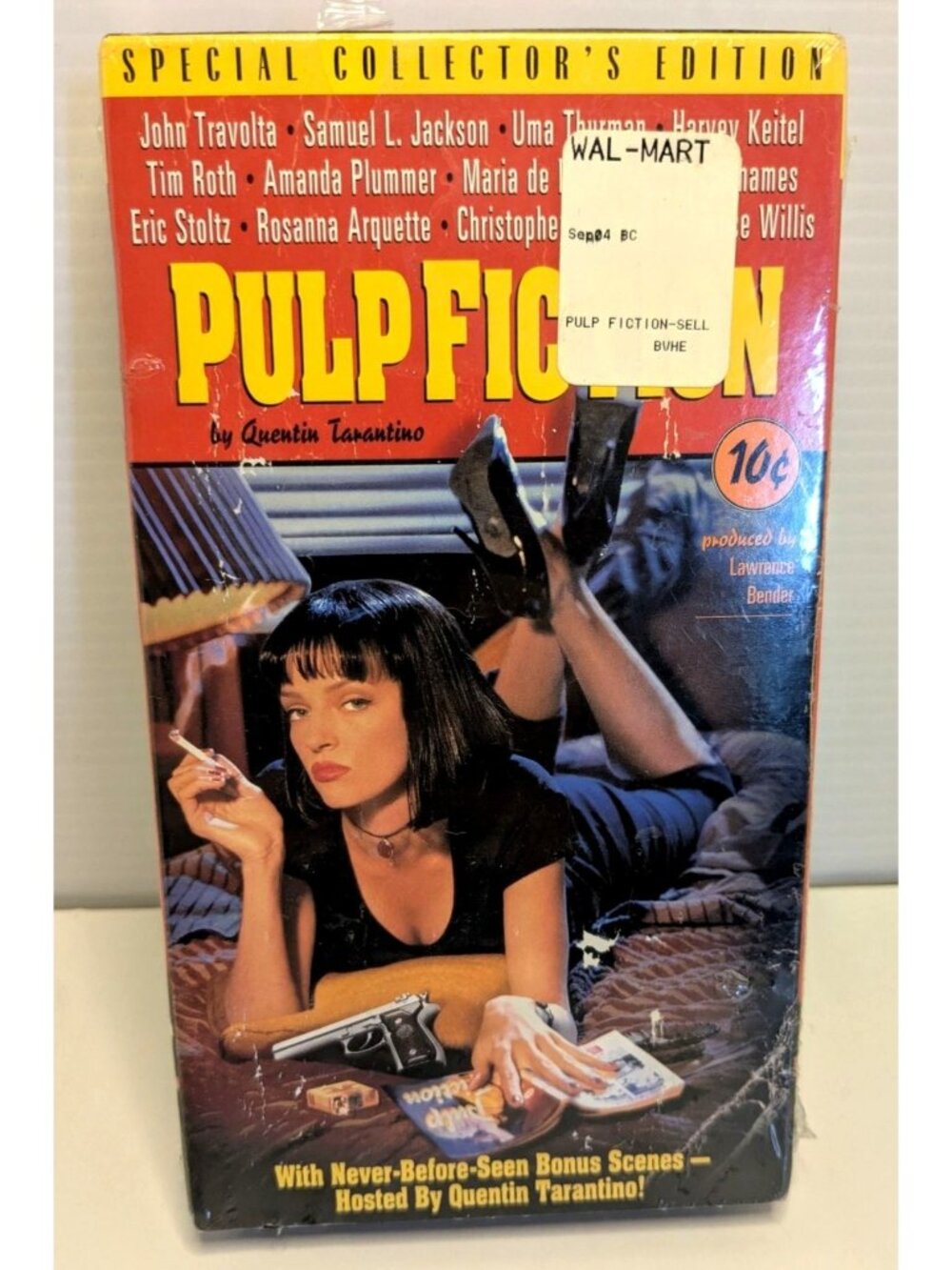 Vtg. Pulp Fiction Special Collectors Edition Sealed VHS By Quentin Tarantino